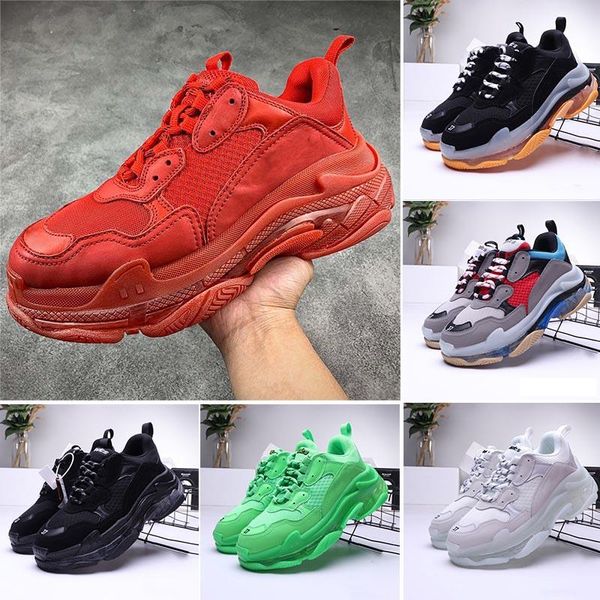 2020 new #13;quality balenciaga triple s luxury designer casual low old dad sneaker men women trainers shoes size 36 45, Black
2020 new #13;quality balenciaga triple s luxury designer casual low old dad sneaker men women trainers shoes size 36 45, Black