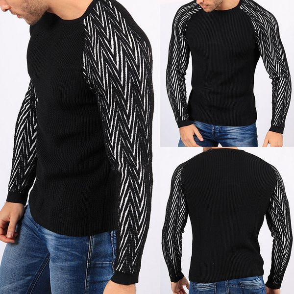 patchwork men knitted sweaters pull slim o neck pull knitwear autumn clothes casual tricot sweater homme casaco masculino, White;black
patchwork men knitted sweaters pull slim o neck pull knitwear autumn clothes casual tricot sweater homme casaco masculino, White;black