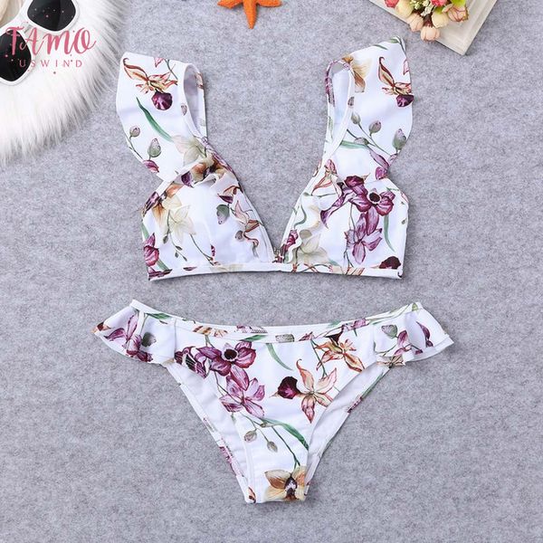 2020 women floral print bikini set swimming two piece swimsuits swimwear beach suit bathing suit bathers bikini xl, White;black
2020 women floral print bikini set swimming two piece swimsuits swimwear beach suit bathing suit bathers bikini xl, White;black