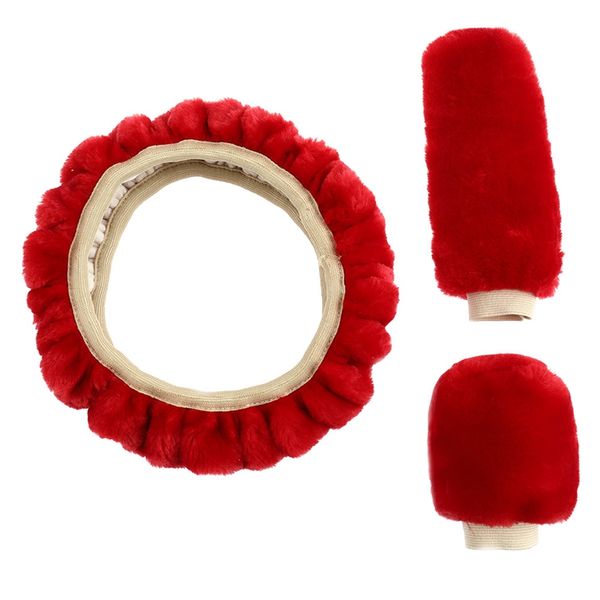 winter steering wheel cover+handbrake cover + car automatic covers / warm super thick plush gear shift collar
winter steering wheel cover+handbrake cover + car automatic covers / warm super thick plush gear shift collar