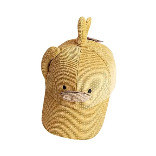2019 new fashion baseball cap snapbacks kids cartoon servant hat embroidery cute duckling shape etiquette boys and girls arrival, Yellow
2019 new fashion baseball cap snapbacks kids cartoon servant hat embroidery cute duckling shape etiquette boys and girls arrival, Yellow