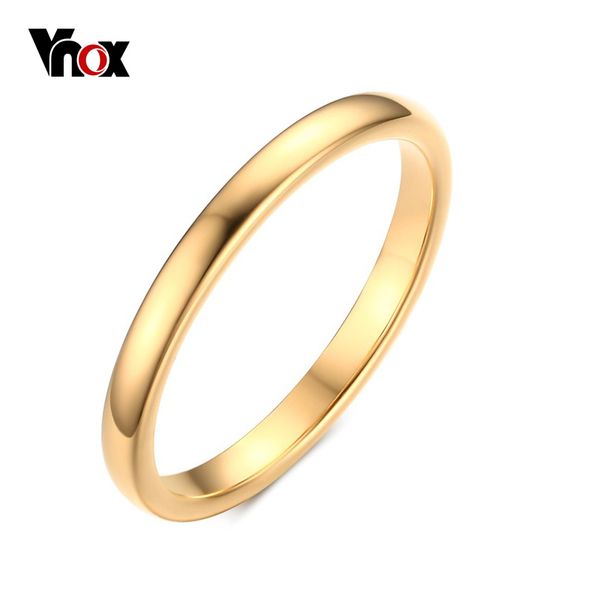 vnox cute women's gold-color rings trendy 2 mm tungsten carbide wedding bands for women jewelry, Golden;silver
vnox cute women's gold-color rings trendy 2 mm tungsten carbide wedding bands for women jewelry, Golden;silver