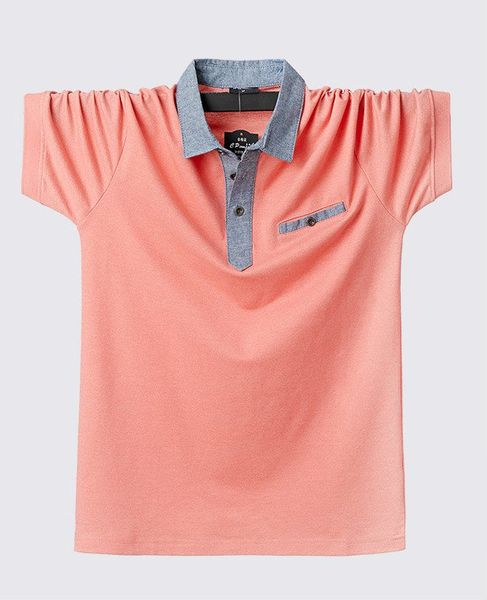 new short-sleeved t-shirt cotton large size lapel short-sleeved t-shirt male large fat polo collar half sleeve, White;black
new short-sleeved t-shirt cotton large size lapel short-sleeved t-shirt male large fat polo collar half sleeve, White;black