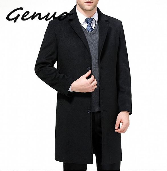 genuo new 2019 куртки повседневная мужская шерстяная смесь воротник пальто полная зима для мужской шерсти с длинным пальто кашемир 3xl 4xl, Black
genuo new 2019 куртки повседневная мужская шерстяная смесь воротник пальто полная зима для мужской шерсти с длинным пальто кашемир 3xl 4xl, Black