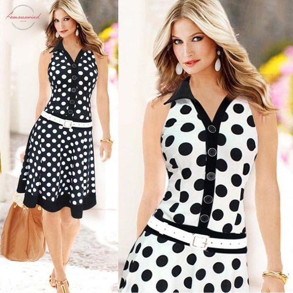 big size summer dress fashion polka dot sleeveless v-neck ladies dress mid-calf black 2019 white dresses mid-calf feminine plus size, Black;gray
big size summer dress fashion polka dot sleeveless v-neck ladies dress mid-calf black 2019 white dresses mid-calf feminine plus size, Black;gray