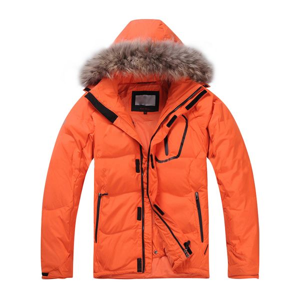 2019 new winter men down jacket warm down coats white duck real raccoon fur hooded jackets outwear winter men coats, Black
2019 new winter men down jacket warm down coats white duck real raccoon fur hooded jackets outwear winter men coats, Black