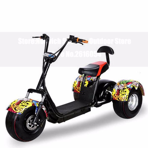 citycoco electric scooter e-bike 60v 500w 9.5 inch vacuum fat tire electric three wheel motorcycle bike women men scooter
citycoco electric scooter e-bike 60v 500w 9.5 inch vacuum fat tire electric three wheel motorcycle bike women men scooter