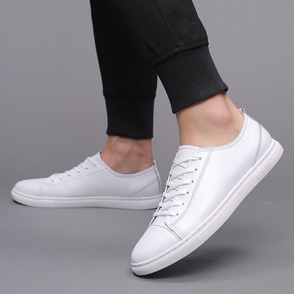 genuine leather sneakers men shoes lace-up mens oxfords shoes fashion leather casual male spring autumn man footwear flats, Black
genuine leather sneakers men shoes lace-up mens oxfords shoes fashion leather casual male spring autumn man footwear flats, Black
