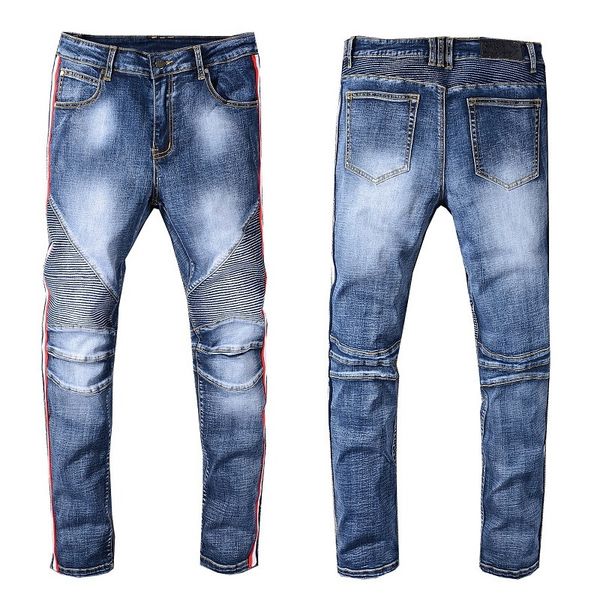 new re-arrival bal mens designer jeans fashion classi casual trousers cowboy famous brand zipper designer hip hop denim size 28-40, Blue
new re-arrival bal mens designer jeans fashion classi casual trousers cowboy famous brand zipper designer hip hop denim size 28-40, Blue