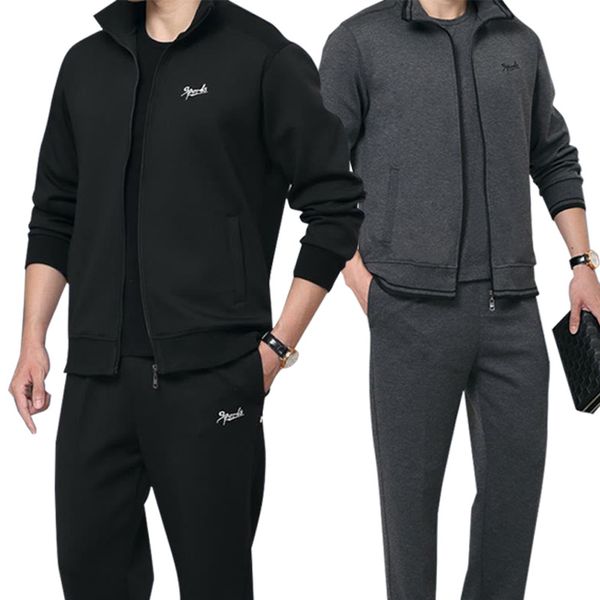 men's tracksuit set 2 pieces / 3 pieces sport sports suit for men casual sports outfit running sportswear zip sweatshirt + pants, Gray
men's tracksuit set 2 pieces / 3 pieces sport sports suit for men casual sports outfit running sportswear zip sweatshirt + pants, Gray