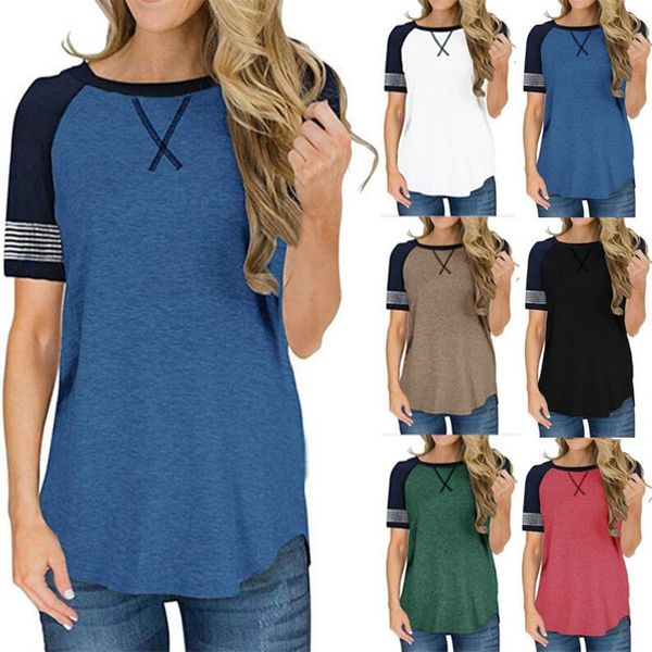 summer women t-shirt short sleeve o-neck patchwork t shirt causal t-shirts contract color tshirts girls tees clothing s-2xl ins, White
summer women t-shirt short sleeve o-neck patchwork t shirt causal t-shirts contract color tshirts girls tees clothing s-2xl ins, White