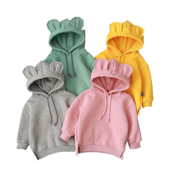 2019 new baby boys girls autumn sweater cute hoded clothes korean version warm plus velvet sweatershirt baby out wear, Black
2019 new baby boys girls autumn sweater cute hoded clothes korean version warm plus velvet sweatershirt baby out wear, Black