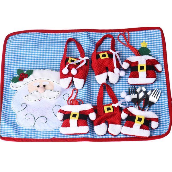 2019 6pcs red christmas decorations santa silverware holders pockets dinner decor chrismas decoration tools
2019 6pcs red christmas decorations santa silverware holders pockets dinner decor chrismas decoration tools