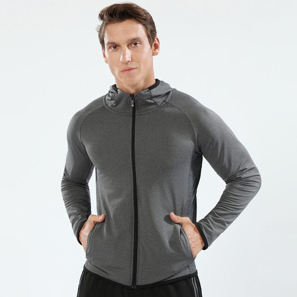 2019 running jacket men long sleeve zipper gym jogging sweatshirt fitness hooded sport coat tight male workout training jackets, Black;red
2019 running jacket men long sleeve zipper gym jogging sweatshirt fitness hooded sport coat tight male workout training jackets, Black;red