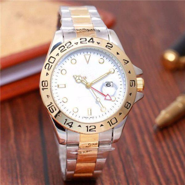 master 2019 quality new luxury fashion men 44mm stainless steel automatic quartz movement watch sports men's watches, Slivery;brown
master 2019 quality new luxury fashion men 44mm stainless steel automatic quartz movement watch sports men's watches, Slivery;brown