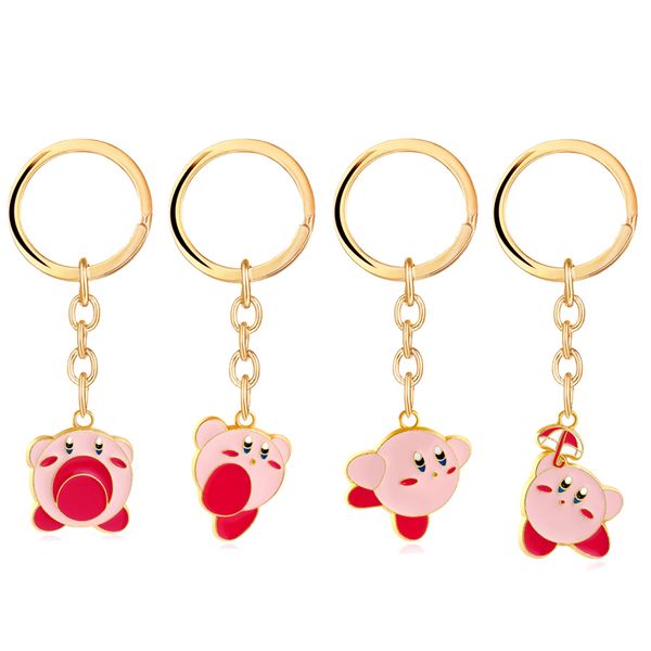 figures of games kirby keychain cute pink star toys metal pendant cartoon keyrings anime fans jewelry kawaii key chain chaveiro, Silver
figures of games kirby keychain cute pink star toys metal pendant cartoon keyrings anime fans jewelry kawaii key chain chaveiro, Silver