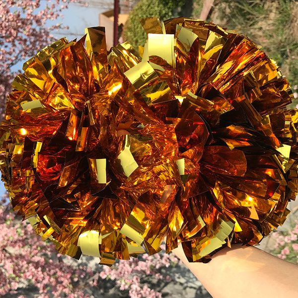 2pom pom cheerleader pom metallic gold poms1,000*3/4" *6" sizes don't fade fully shinny
2pom pom cheerleader pom metallic gold poms1,000*3/4" *6" sizes don't fade fully shinny