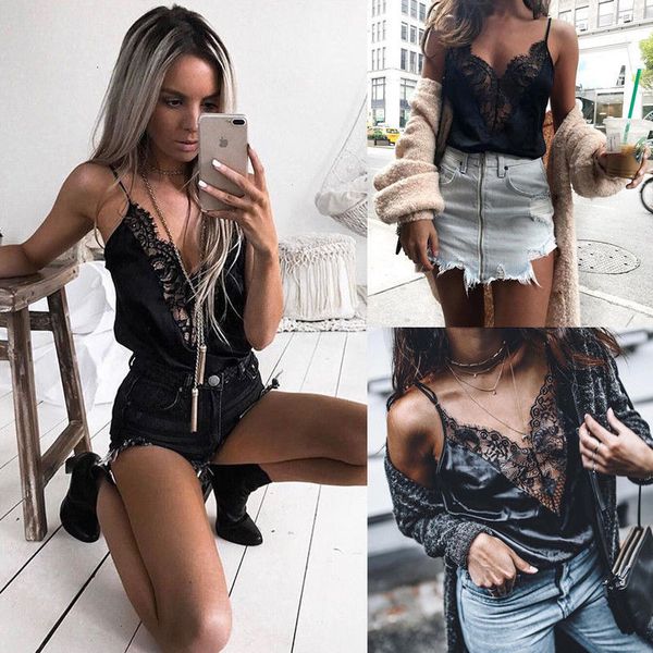 womens fashion tank fashion women v neck solid sleeveless lace hollow satin straps vest tank tee bra s xl, White
womens fashion tank fashion women v neck solid sleeveless lace hollow satin straps vest tank tee bra s xl, White