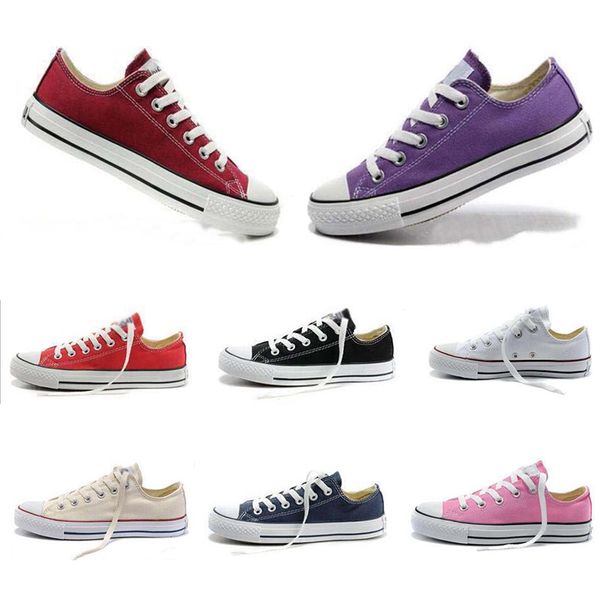 With Box High Quality Series Canvas Shoes Classic Low top Stars Canvas Designers Shoes 2019 Men's Women's Flats Trainers Skate Shoes 35-44
With Box High Quality Series Canvas Shoes Classic Low top Stars Canvas Designers Shoes 2019 Men's Women's Flats Trainers Skate Shoes 35-44