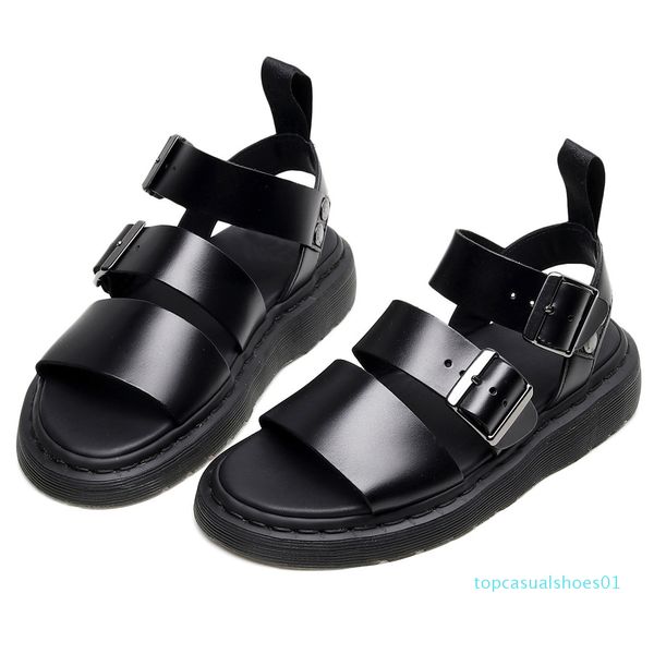 35-45 new arrival cowskin mens womens sandals black thick bottom classics sandal triple strap british style couple sandals gryphon t01
35-45 new arrival cowskin mens womens sandals black thick bottom classics sandal triple strap british style couple sandals gryphon t01