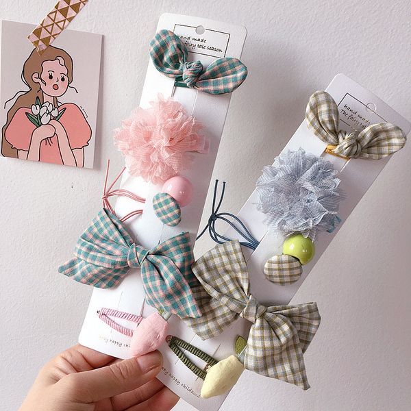 2020 new korea style sweet children hairpin retro check fruit bow hair rope simple barrettes for girl fashion hair accessories, Slivery;white
2020 new korea style sweet children hairpin retro check fruit bow hair rope simple barrettes for girl fashion hair accessories, Slivery;white