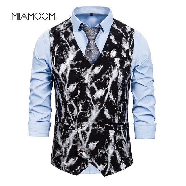 miamoom business vest waistcoat men slim fit fashion gilt printed vest dress performance, Black;white
miamoom business vest waistcoat men slim fit fashion gilt printed vest dress performance, Black;white