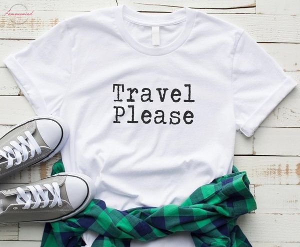 travel please women tshirt cotton casual t shirt for lady yong girl tee hipster tumblr drop ship s 161, White
travel please women tshirt cotton casual t shirt for lady yong girl tee hipster tumblr drop ship s 161, White