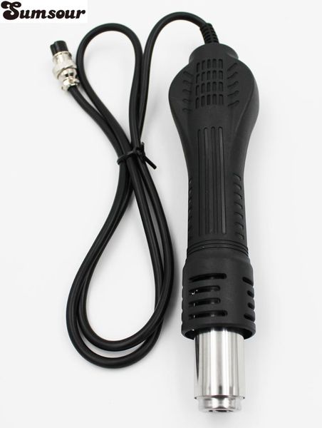 8-hole connection port 24v 12v heat gun air desoldering rework gun handle for 878 898 soldering station welding repair tool
8-hole connection port 24v 12v heat gun air desoldering rework gun handle for 878 898 soldering station welding repair tool