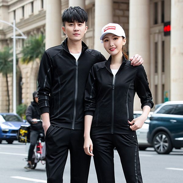 7xl spring women men sport suit zip up jacket sweatshrit+pant running jogger fitness athletic casual set sports wear tracksuit, Black;blue
7xl spring women men sport suit zip up jacket sweatshrit+pant running jogger fitness athletic casual set sports wear tracksuit, Black;blue