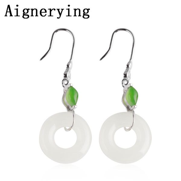 gift box natural hetian jade lea earrings certificate 925 sterling silver earing women vintage wedding earrings jewellery, Golden;silver
gift box natural hetian jade lea earrings certificate 925 sterling silver earing women vintage wedding earrings jewellery, Golden;silver