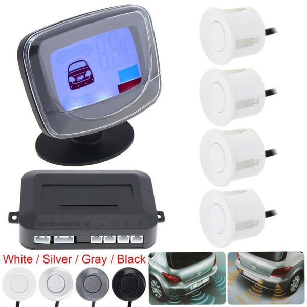car auto led parking sensor system 4 sensors car backup reverse dual cpu monitor system with step-up alarm lcd display
car auto led parking sensor system 4 sensors car backup reverse dual cpu monitor system with step-up alarm lcd display
