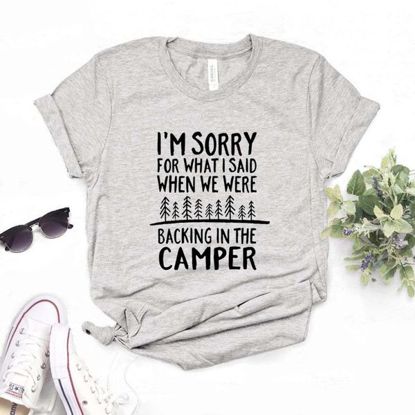 i' sorry for what i said when we were back camper women tshirt funny t-shirt gift lady yong girl 6 color tee zy-599, White
i' sorry for what i said when we were back camper women tshirt funny t-shirt gift lady yong girl 6 color tee zy-599, White
