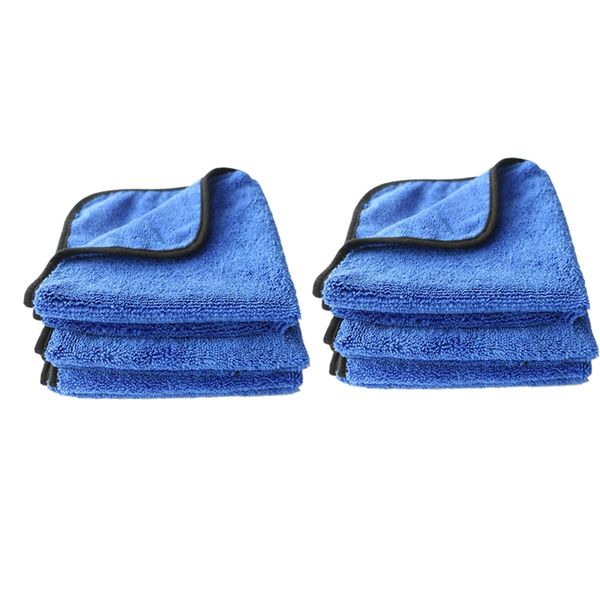 микрофибры полотенца, 400 gsm dual-пайл супер плюш microfiber полотенце, 16x16 дюймов, пакет из 6 (синий
микрофибры полотенца, 400 gsm dual-пайл супер плюш microfiber полотенце, 16x16 дюймов, пакет из 6 (синий