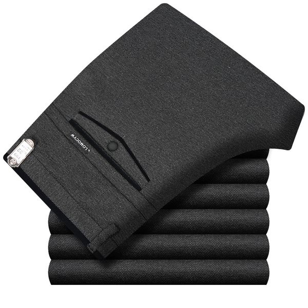men's suits & blazers autumn winter men thick knitting fashion pants straight elastic business casual trousers wash anti-crease long, White;black
men's suits & blazers autumn winter men thick knitting fashion pants straight elastic business casual trousers wash anti-crease long, White;black