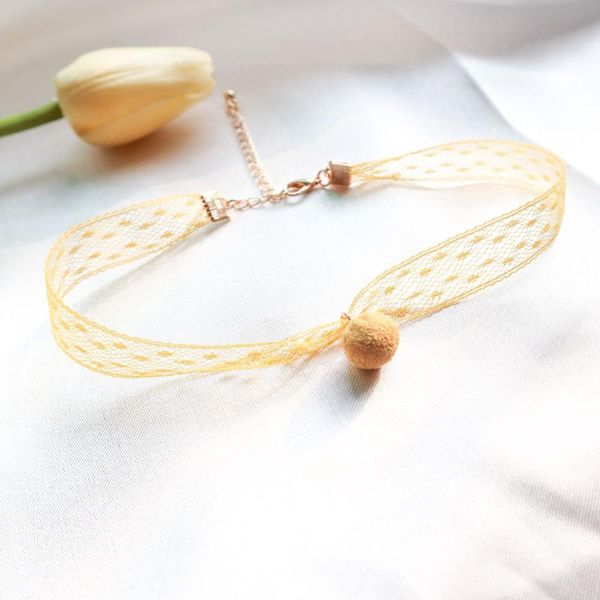 color ball pendant chokers necklaces cute romantic lace choker wedding pearl choker, Golden;silver
color ball pendant chokers necklaces cute romantic lace choker wedding pearl choker, Golden;silver