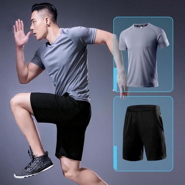 plus size tracksuit men clothes summer 2020 fashion casual two piece set slim fit short sleeve shorts sports sets ropa de hombre, Gray
plus size tracksuit men clothes summer 2020 fashion casual two piece set slim fit short sleeve shorts sports sets ropa de hombre, Gray