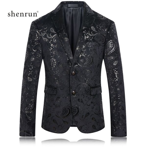 men's suits & blazers shenrun black blazer men floral casual slim 2021 arrival fashion party single breasted male suit jacket plus full, White;black
men's suits & blazers shenrun black blazer men floral casual slim 2021 arrival fashion party single breasted male suit jacket plus full, White;black