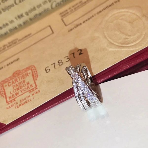 2019 spring and summer new double-layer cross ring imported sterling silver micro-set high carbon drill style fashion classic, Golden;silver
2019 spring and summer new double-layer cross ring imported sterling silver micro-set high carbon drill style fashion classic, Golden;silver