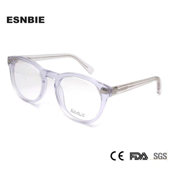 acetate korean eyeglasses for men optical frames women brand designer full rim eyewear transparent round spectacle frame, Black
acetate korean eyeglasses for men optical frames women brand designer full rim eyewear transparent round spectacle frame, Black