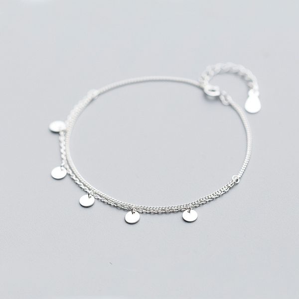 bohi 100% real. 925 sterling silver fine jewelry multi-layers polished round coin chain bracelet women's gtls773, Golden;silver
bohi 100% real. 925 sterling silver fine jewelry multi-layers polished round coin chain bracelet women's gtls773, Golden;silver