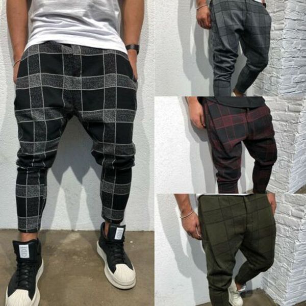2021 pants brand straight mens plaid cargo fitness new fashion leg trousers pencil casual jogger pants iajkj, Black
2021 pants brand straight mens plaid cargo fitness new fashion leg trousers pencil casual jogger pants iajkj, Black
