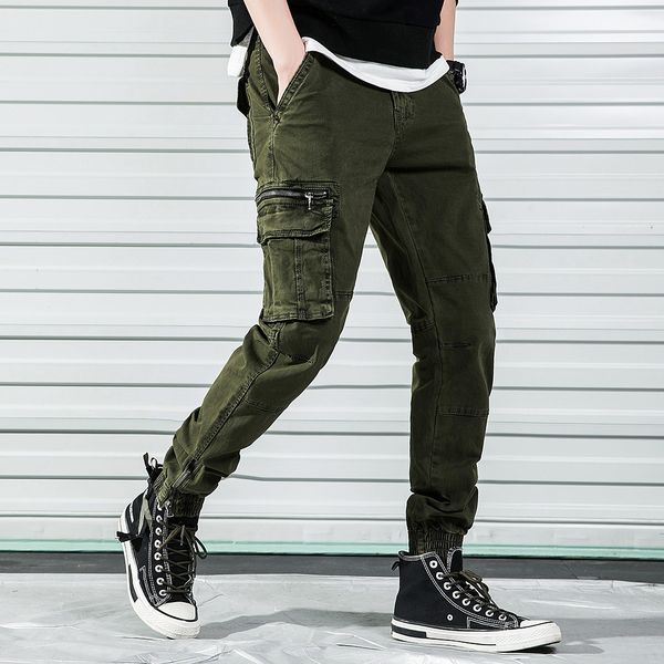 bosibio men's cargo pants casual cotton trousers multi pocket style tactical pants solid zipper pocket g3601, Black
bosibio men's cargo pants casual cotton trousers multi pocket style tactical pants solid zipper pocket g3601, Black