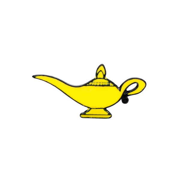 aladdin lamp brooches and enamel pins the magic lamp for women men jewelry lapel pin badge gift, Gray
aladdin lamp brooches and enamel pins the magic lamp for women men jewelry lapel pin badge gift, Gray