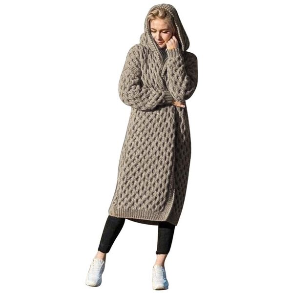 women hooded sweater street shopping casual baggy long sleeve dating warm winter solid knitted daily gridding knee length travel, White
women hooded sweater street shopping casual baggy long sleeve dating warm winter solid knitted daily gridding knee length travel, White