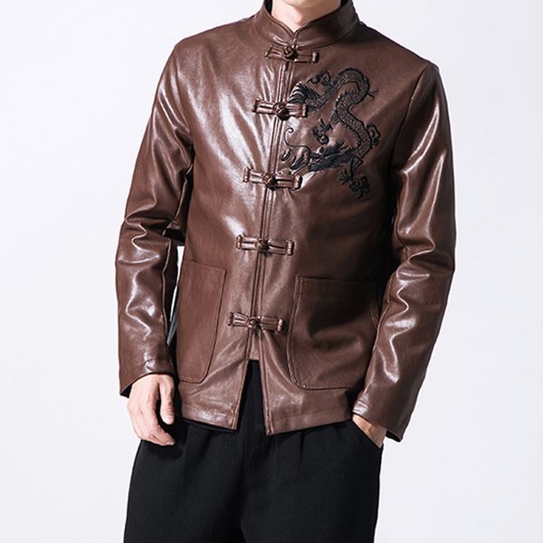 casual fashion mens suit leather jackets chinese style tang dress suit sheepskin jackets and coats for men plus size 5xl a290, Black
casual fashion mens suit leather jackets chinese style tang dress suit sheepskin jackets and coats for men plus size 5xl a290, Black