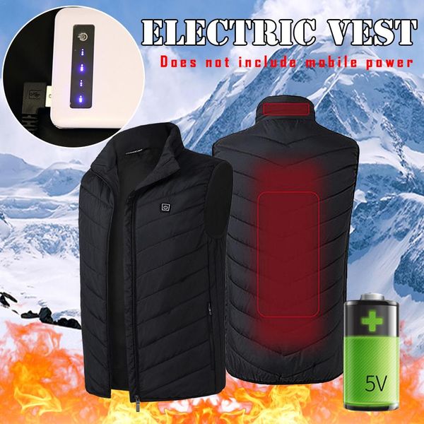 winter usb infrared electric heating vest jacket for men women thermal clothing waistcoat for outdoor hiking cycling fishing, Gray;blue
winter usb infrared electric heating vest jacket for men women thermal clothing waistcoat for outdoor hiking cycling fishing, Gray;blue