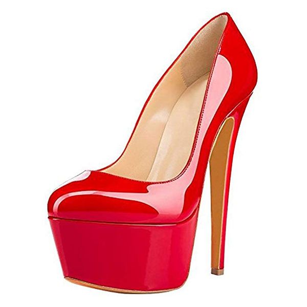 olomm new women platform pumps stiletto high heels pumps charm round toe gorgeous party shoes women plus us size 5-15, Black
olomm new women platform pumps stiletto high heels pumps charm round toe gorgeous party shoes women plus us size 5-15, Black