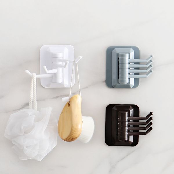 creative rotary hook strong adhesive household perforated bathroom seamless wall shelf towel rack sticky hook
creative rotary hook strong adhesive household perforated bathroom seamless wall shelf towel rack sticky hook