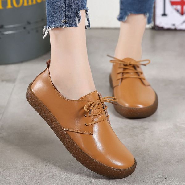women's low-flat shoes solid color lace-up casual shoes nurse woman slipony loafers ballet female, Black
women's low-flat shoes solid color lace-up casual shoes nurse woman slipony loafers ballet female, Black