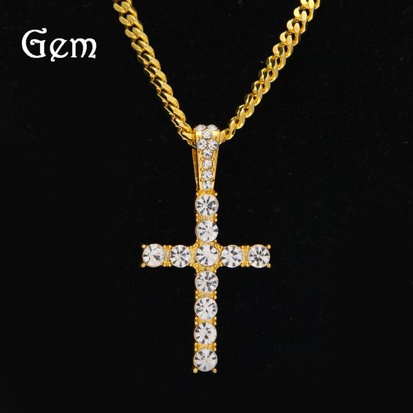 new bling bling full rhinestone cross necklace fashion mens gold color zinc alloy cross pendant chain necklace, Silver
new bling bling full rhinestone cross necklace fashion mens gold color zinc alloy cross pendant chain necklace, Silver